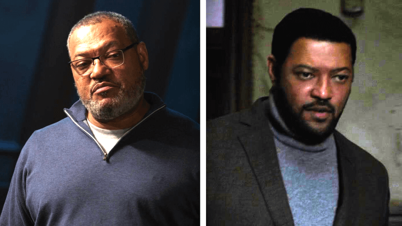 Laurence and Langston Fishburne as Dr. Bill Foster.