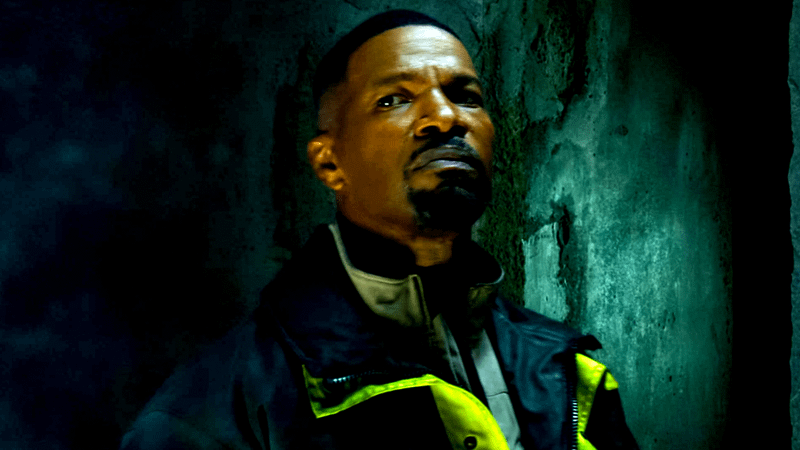 Jamie Foxx as Electro in Spider-Man: No Way Home.