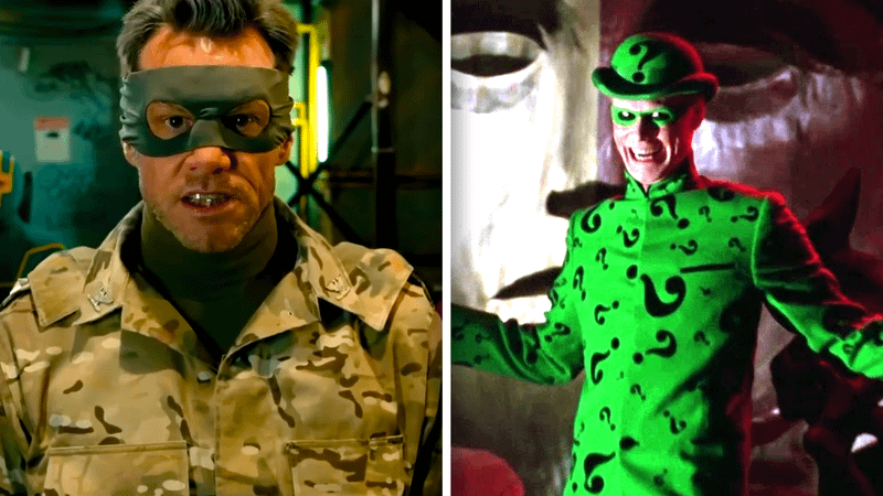 Jim Carrey as Colonel Stars and Stripes & The Riddler