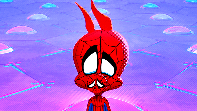 Spider-Ham in Into the SpiderVerse.