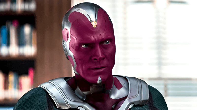Paul Bettany as Vision in WandaVision.