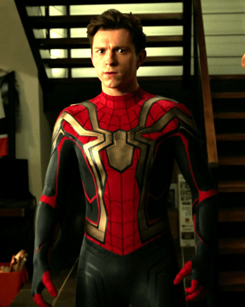 Spider-Man Integrated Suit in Spider-Man: No Way Home.