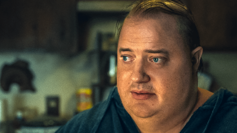 Brendan Fraser in The Whale.