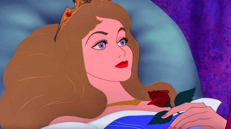 Aurora from 'Sleeping Beauty' movie.