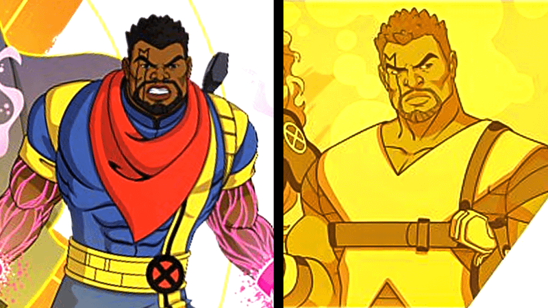 Bishop rocks two distinct X-Men costumes in X-Men '97 proo art.