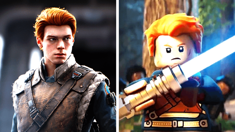 Cal Kestis compared to LEGO