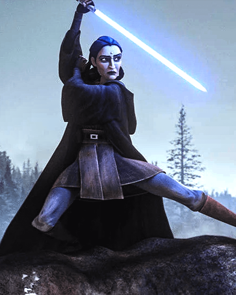 star wars female jedi knight