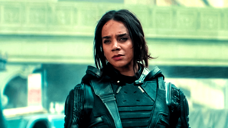 Hannah John-Kamen starring as Ghost in The Thunderbolts.
