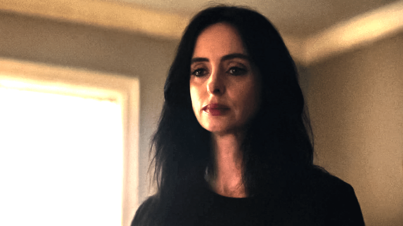Krysten Ritter as Jessica Jones.