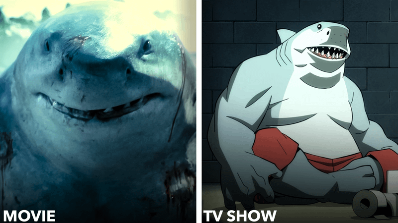 Nanaue in The Suicide Squad and Creature Commandos.