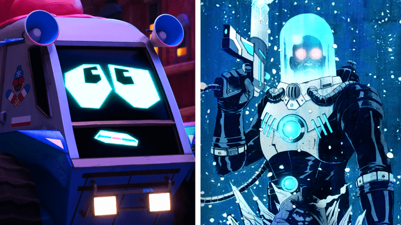 Snowy in Batwheels, Mr. Freeze in DC Comics