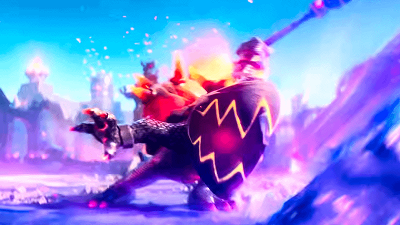 Wonder Bowser Jr. in Super Mario Galaxy Movie.