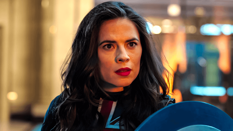 Hayley Atwell as Captain Carter.