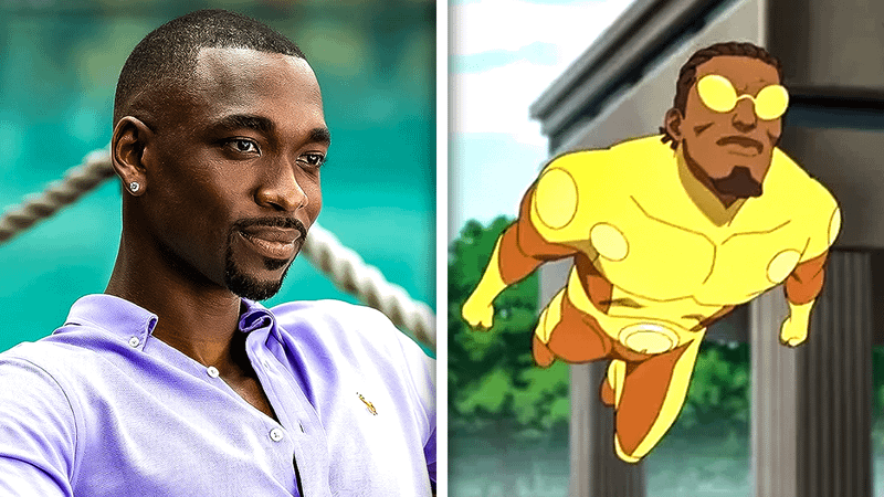 Invincible voice cast Prime cartoon superhero voice