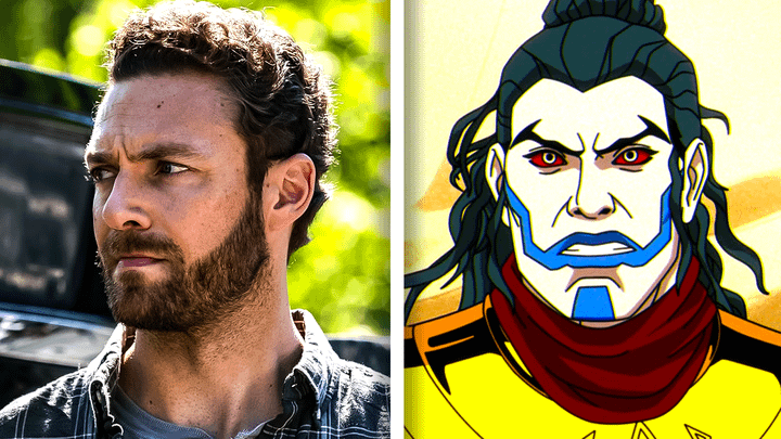 Ross Marquand in The Walking Dead and Apocalypse.