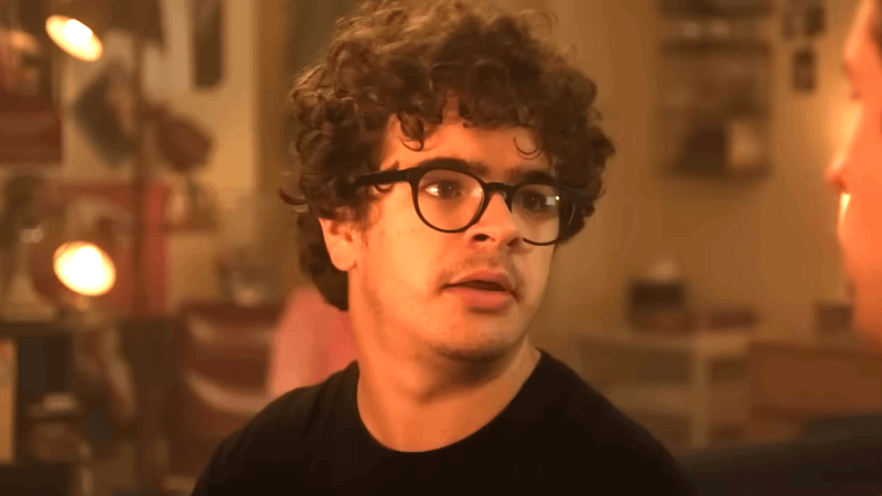 Gaten Matarazzo in Pizza Movie.