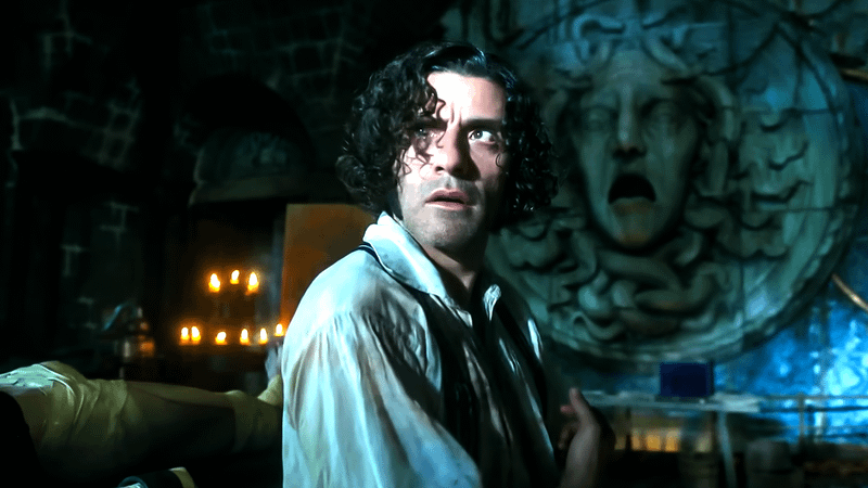 Oscar Isaac as the obsessive scientist Victor Frankenstein in Frankenstein