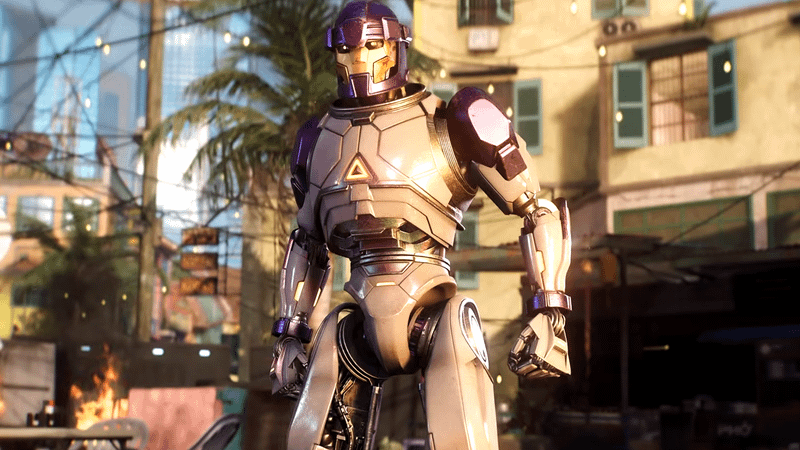 A Sentinel in Marvel's Wolverine video game for the PlayStation 5.