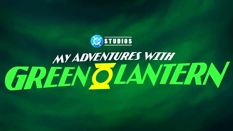 My Adventures with Green Lantern official logo.