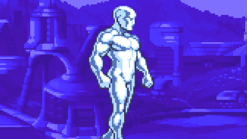 Siler Surfer in Marvel Cosmic Invasion