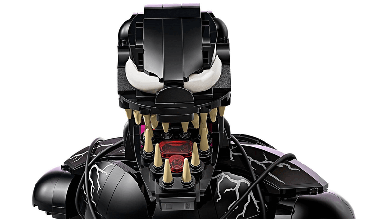 Venom with snarling teeth.
