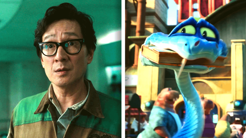 Gary De’Snake and Ke Huy Quan in Zootopia 2
