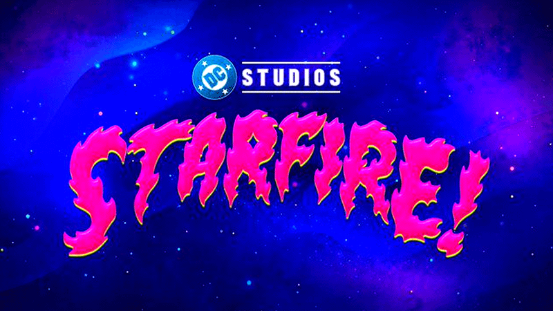 Starfire official logo at DC Studios.