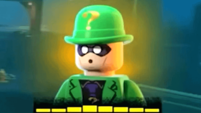 LEGO Batman Legacy of the Dark Knight, Riddler