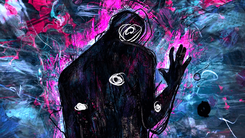 The Spot with dark purple energy in Across the SpiderVerse ending.