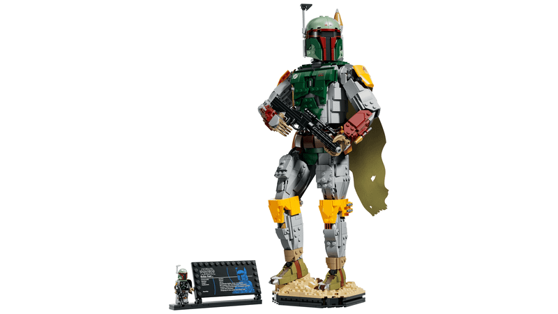 A new Boba Fett LEGO figure.