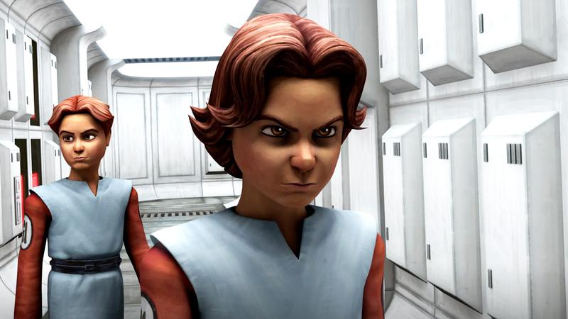 Boba Fett looking angry in The Clone Wars