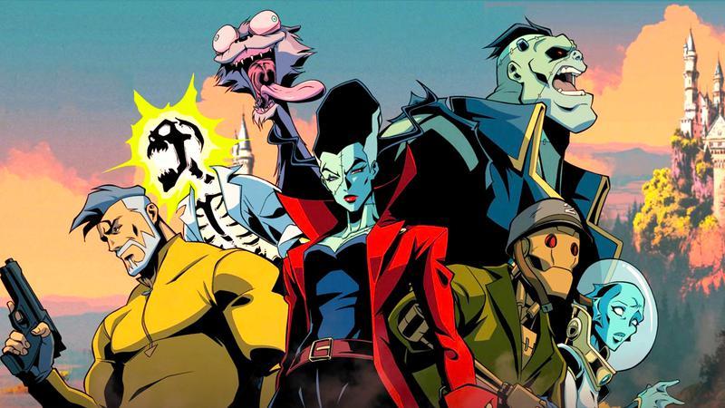 Task Force M all together in Creature Commandos