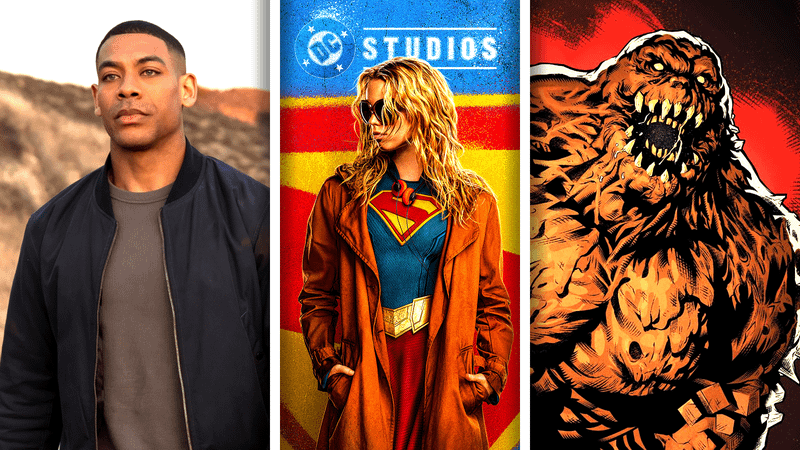 Lanterns, Supergirl and Clayface