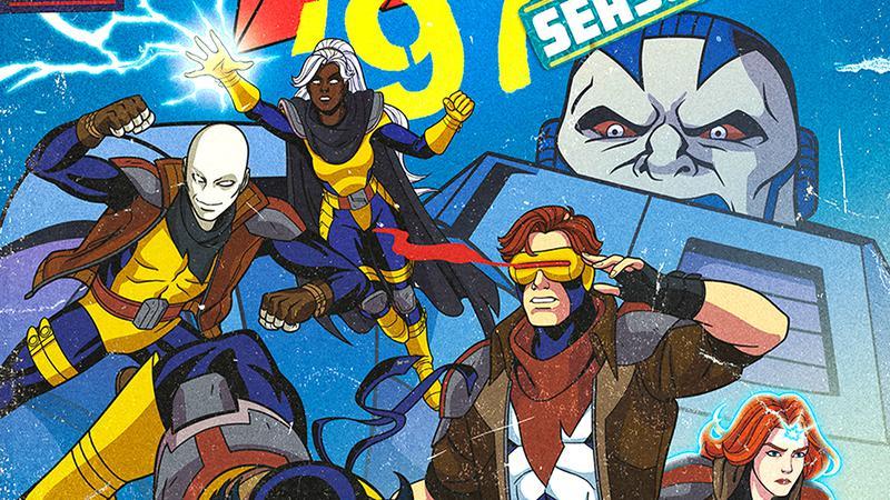 Cyclops, Morph, Storm, Jean Gray, and Apocalypse in X-Men '97.