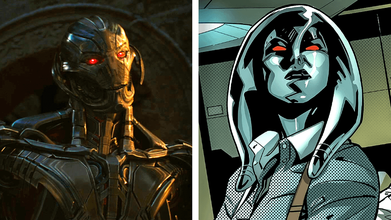 Ultron in Avengers: Age of Ultron and Jacosta in Marvel Comics.