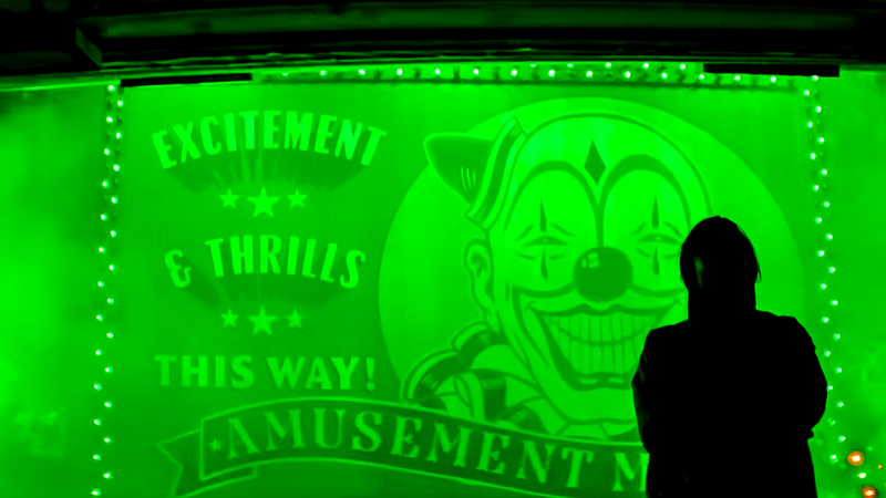 Amusement Mile spotted in Clayface trailer.
