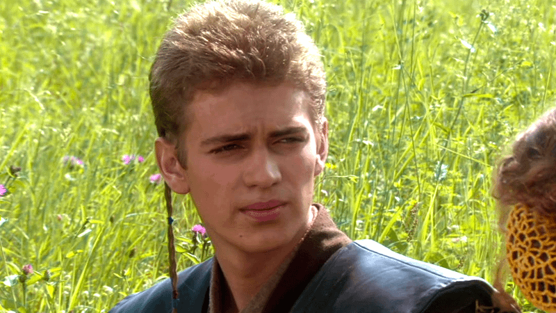 Hayden Christensen as Anakin Skywalker
