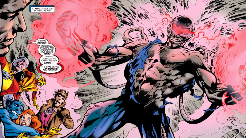 Cyclops being used by Apocalypse.