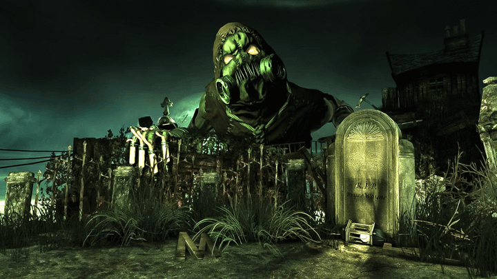 Scarecrow in the Arkham games