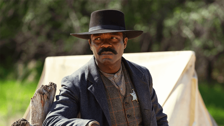 David Oyelowo trong vai Bass Reeves trong các luật sư: Bass Reeves