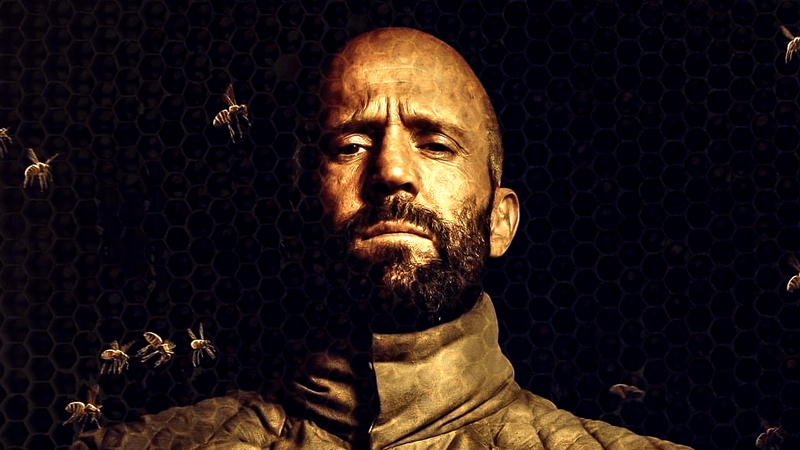 Jason Statham in The Beekeeper.