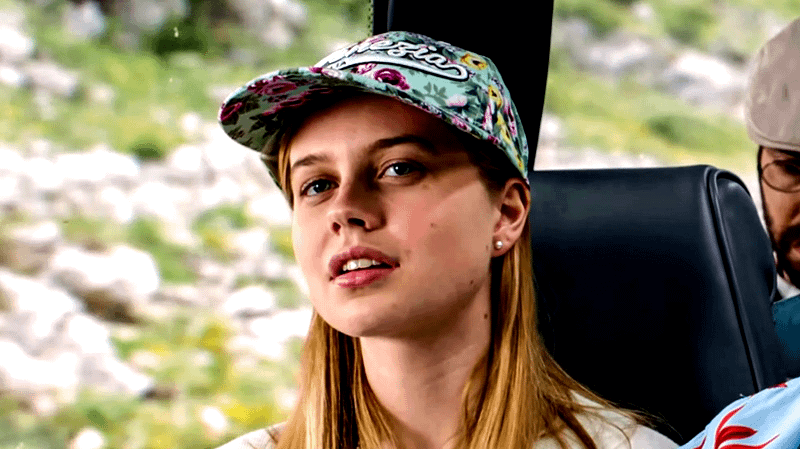 Angourie Rice as Betty Brant in Spider-Man: Far From Home.