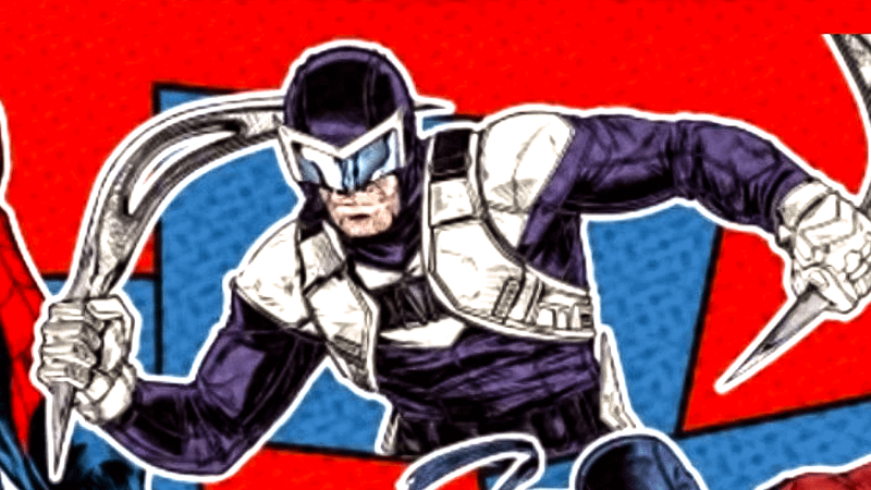 Boomerang costume from Spider-Man Brand new Day merch.