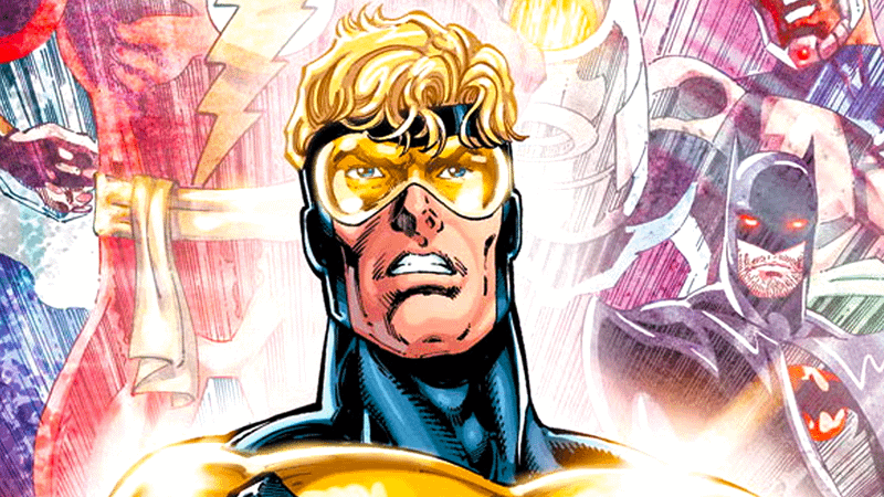 Booster Gold in DC Comics.