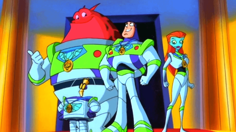 Buzz Lightyear cast.
