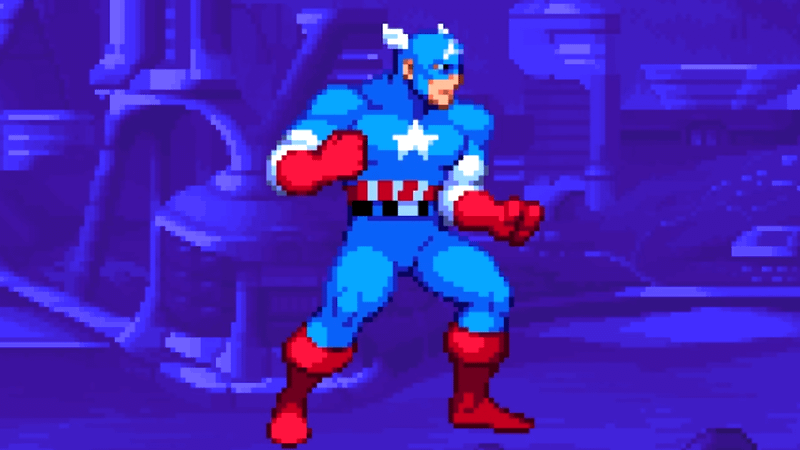 Captain America in Marvel Cosmic Invasion
