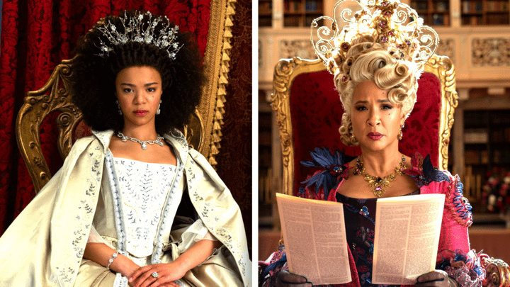 Queen Charlotte in Queen Charlotte and Bridgerton