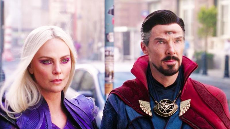 Doctor Strange and Clea in Doctor Strange in the Multiverse of Madness Post Credit Scene