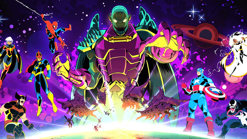 Marvel Cosmic Invasion game art