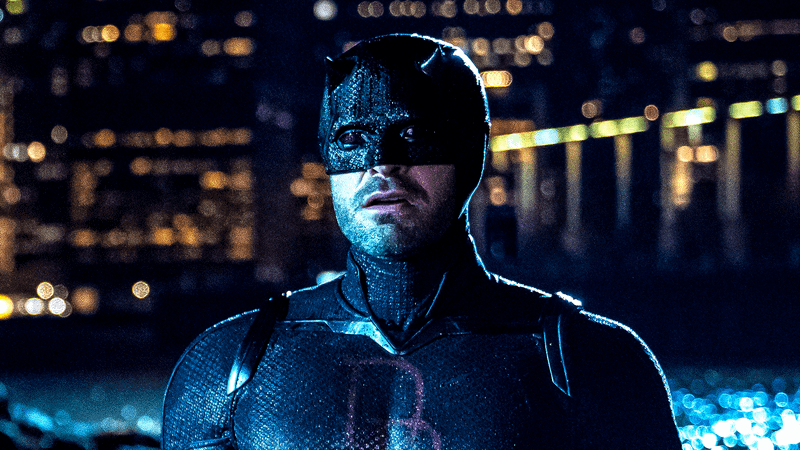 Charlie Cox back as Daredevil in the new season on Disney+.